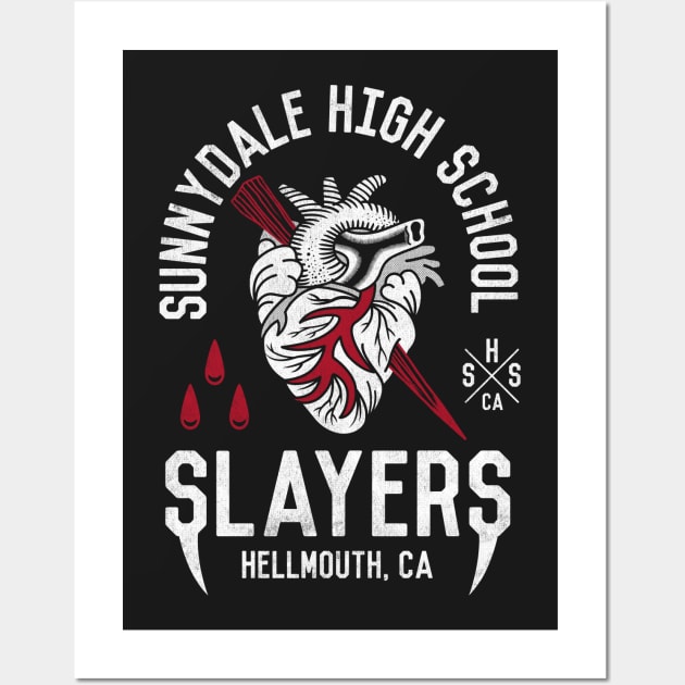 Sunnydale Slayers Wall Art by Nemons